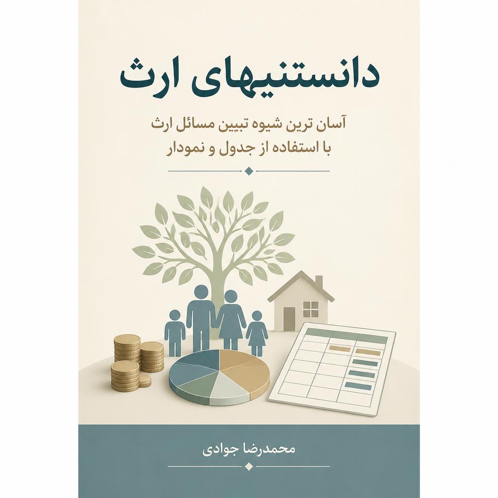 دانستنیهای ارث: آسان ترین شیوه تبیین مسائل ارث با استفاده از جدول و نمودار