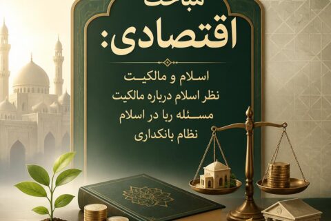 مباحث اقتصادی: اسلام و مالکیت، نظر اسلام درباره مالکیت، مسئله ربا در اسلام، نظام بانکداری