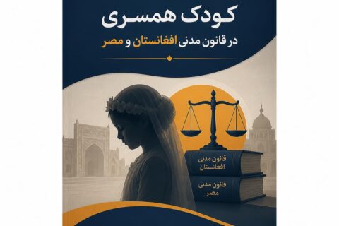 بررسی چالش فقهی و حقوقی کودک همسری در قانون مدنی افغانستان و مصر (فایل منبع موجود نیست)