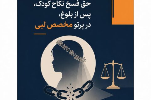 شناسائی حق فسخ نکاح کودک، پس از بلوغ، در پرتو مخصص لبی